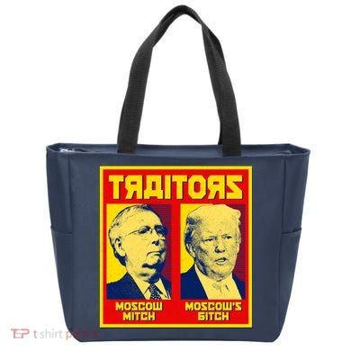 Moscow Mitch Moscow's Bitch Mitch Trump Traitors Tote Bag