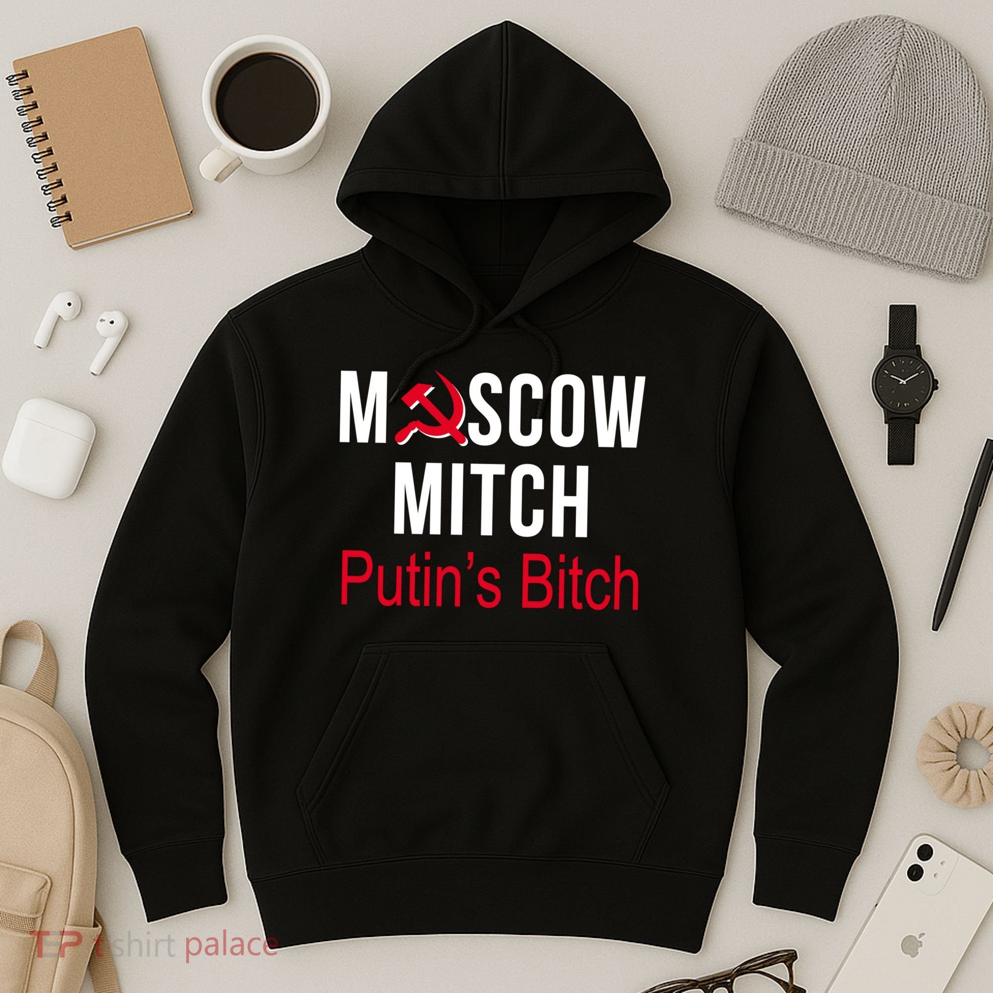 Moscow Mitch Putin's Bitch Hoodie