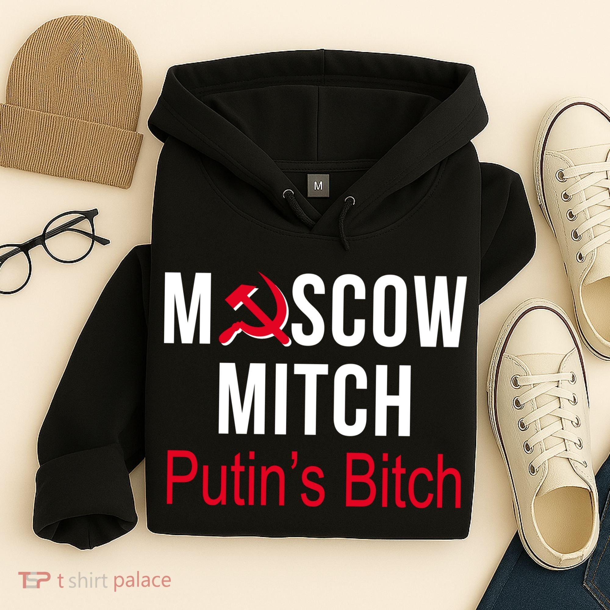 Moscow Mitch Putin's Bitch Hoodie