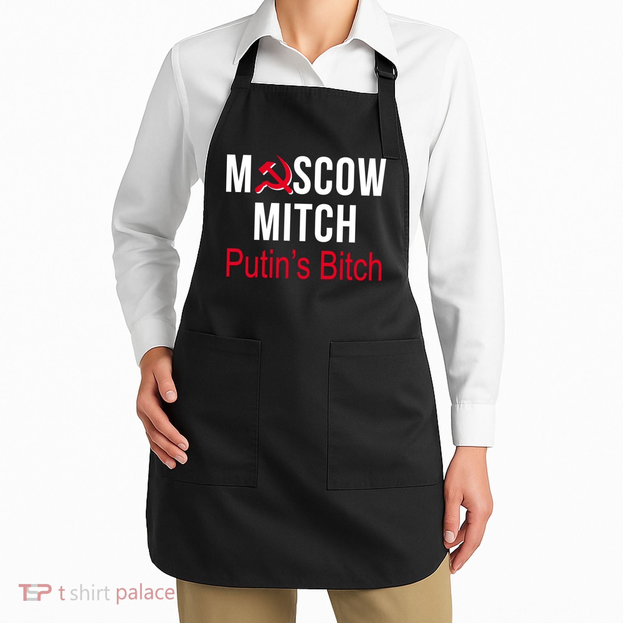 Moscow Mitch Putin's Bitch Apron