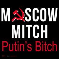 Moscow Mitch Putin's Bitch Button thumb 1