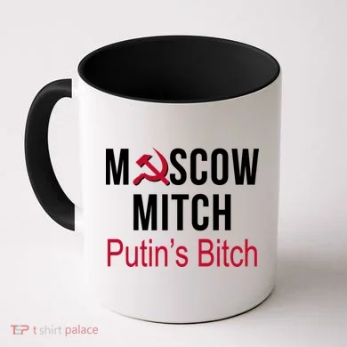 Moscow Mitch Putin's Bitch Coffee Mug