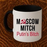 Moscow Mitch Putin's Bitch Coffee Mug thumb 2