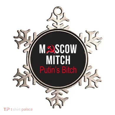Moscow Mitch Putin's Bitch Ornament