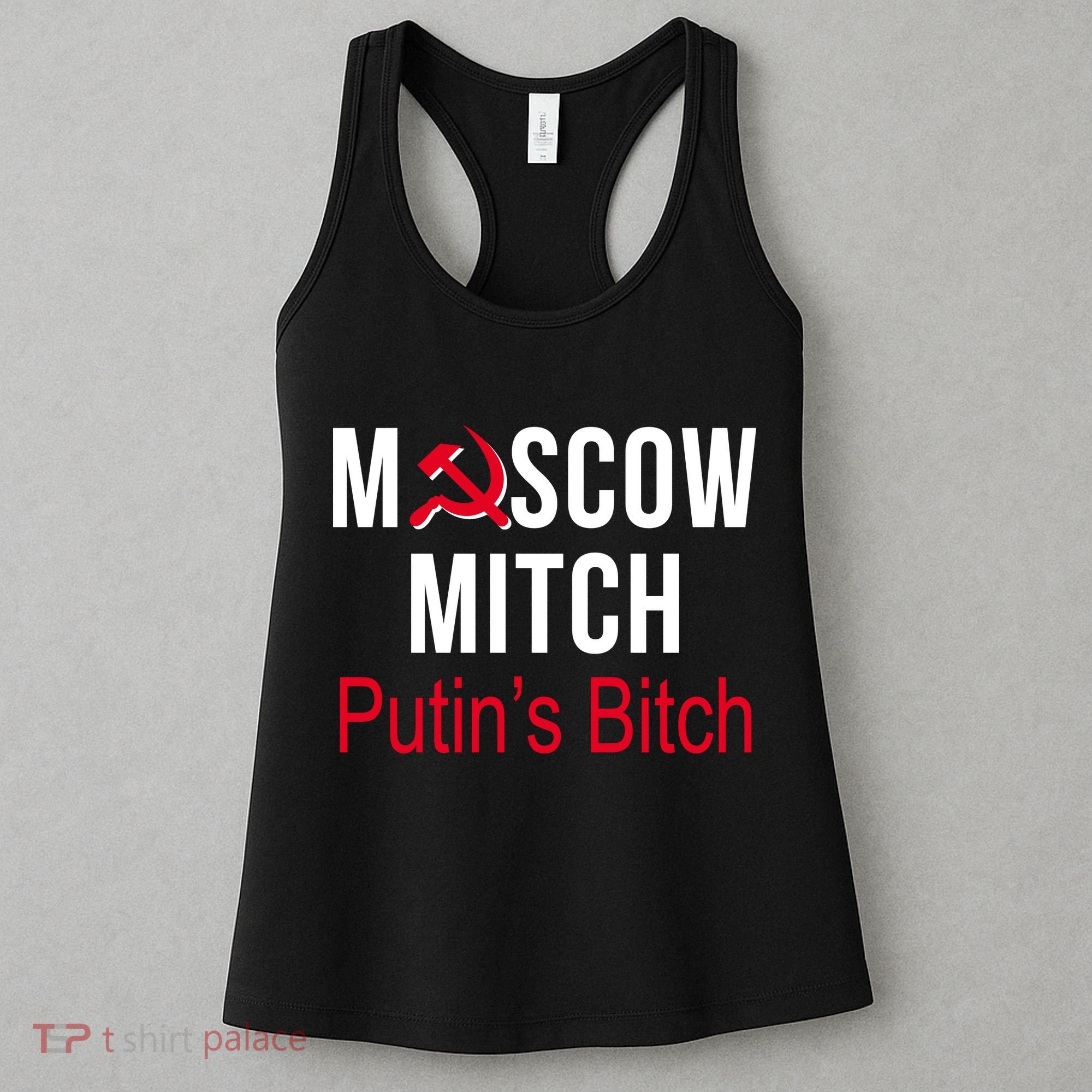 Moscow Mitch Putin's Bitch Women's Tank Top