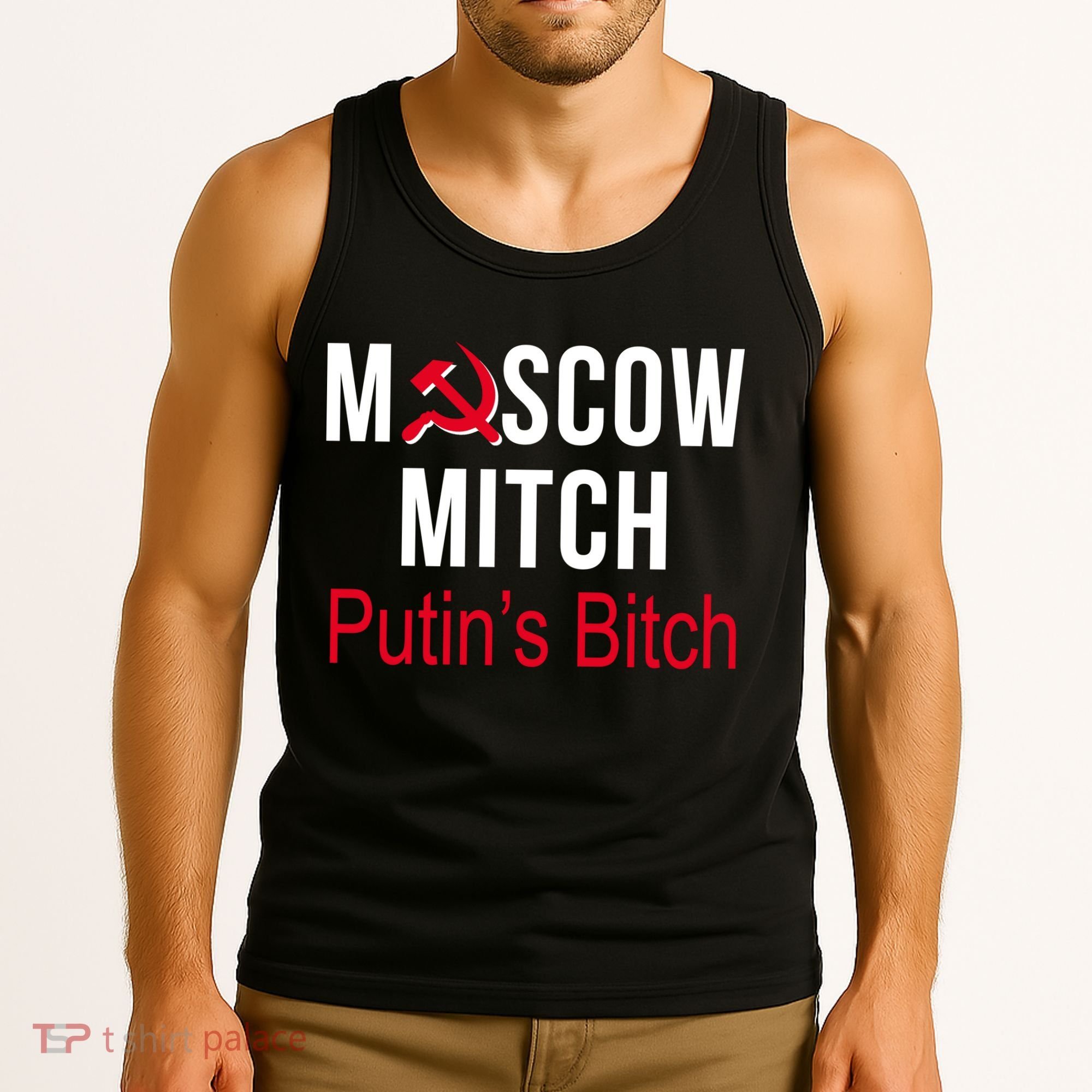 Moscow Mitch Putin's Bitch Tank Top