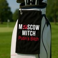 Moscow Mitch Putin's Bitch Golf Towel thumb 2