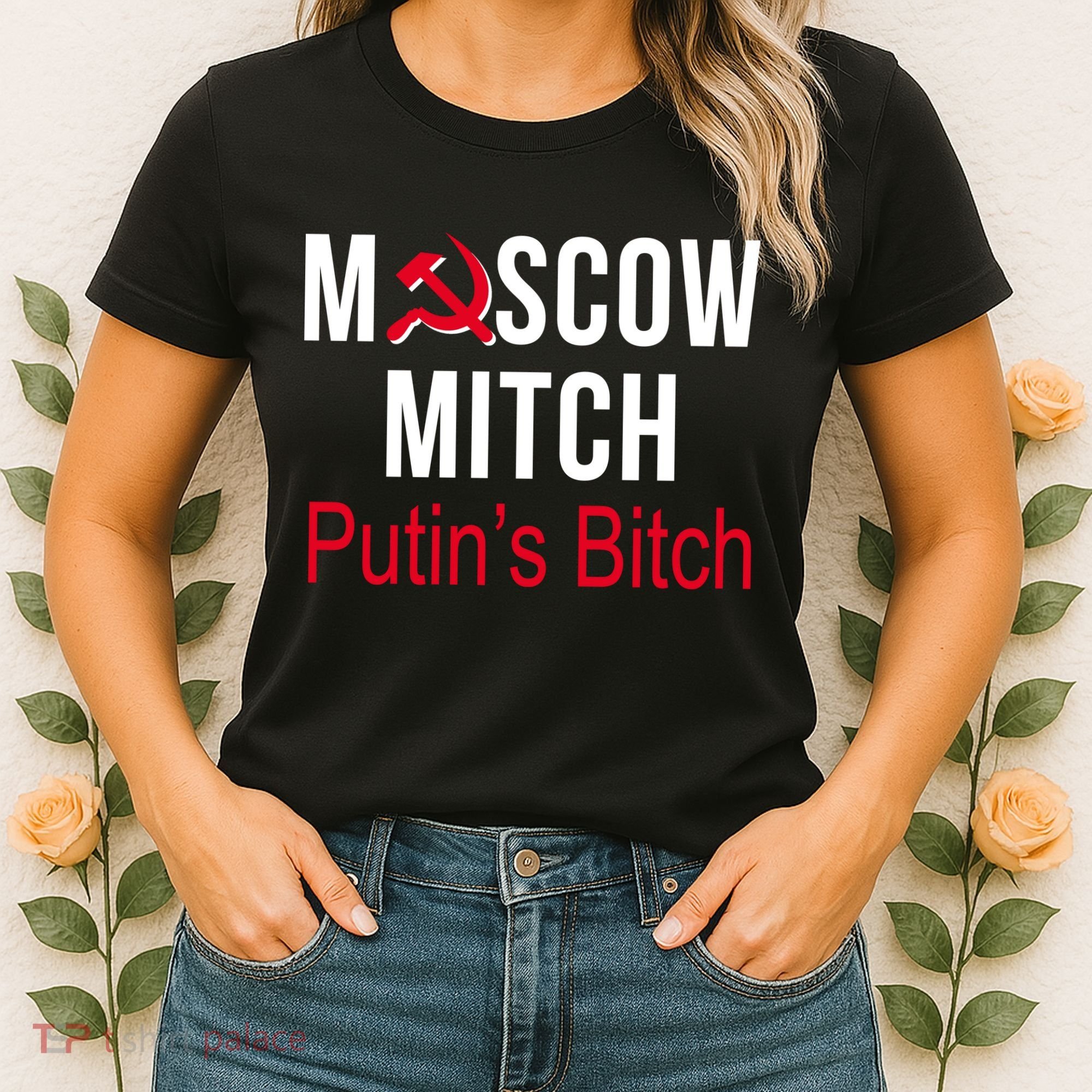 Moscow Mitch Putin's Bitch Women's T-Shirt