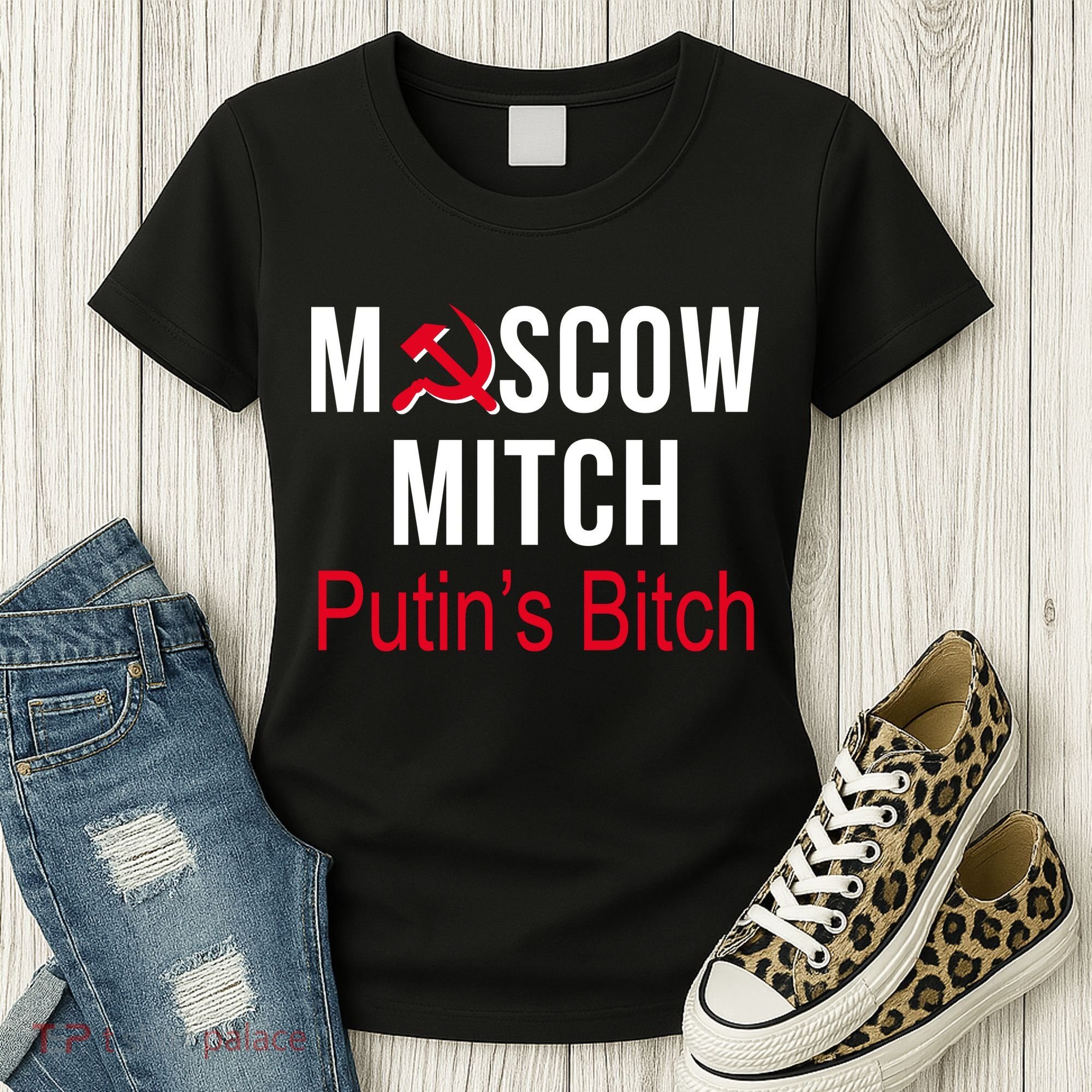 Moscow Mitch Putin's Bitch Women's T-Shirt