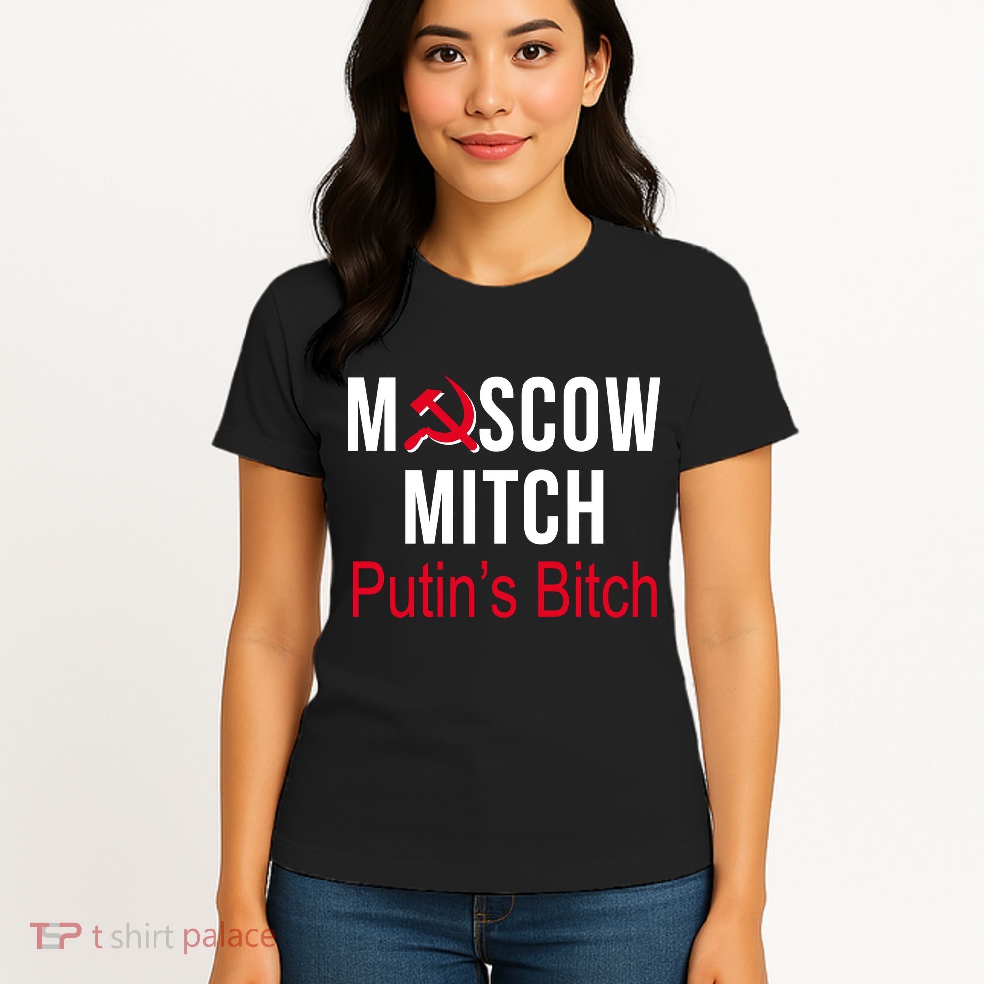 Moscow Mitch Putin's Bitch Women's T-Shirt