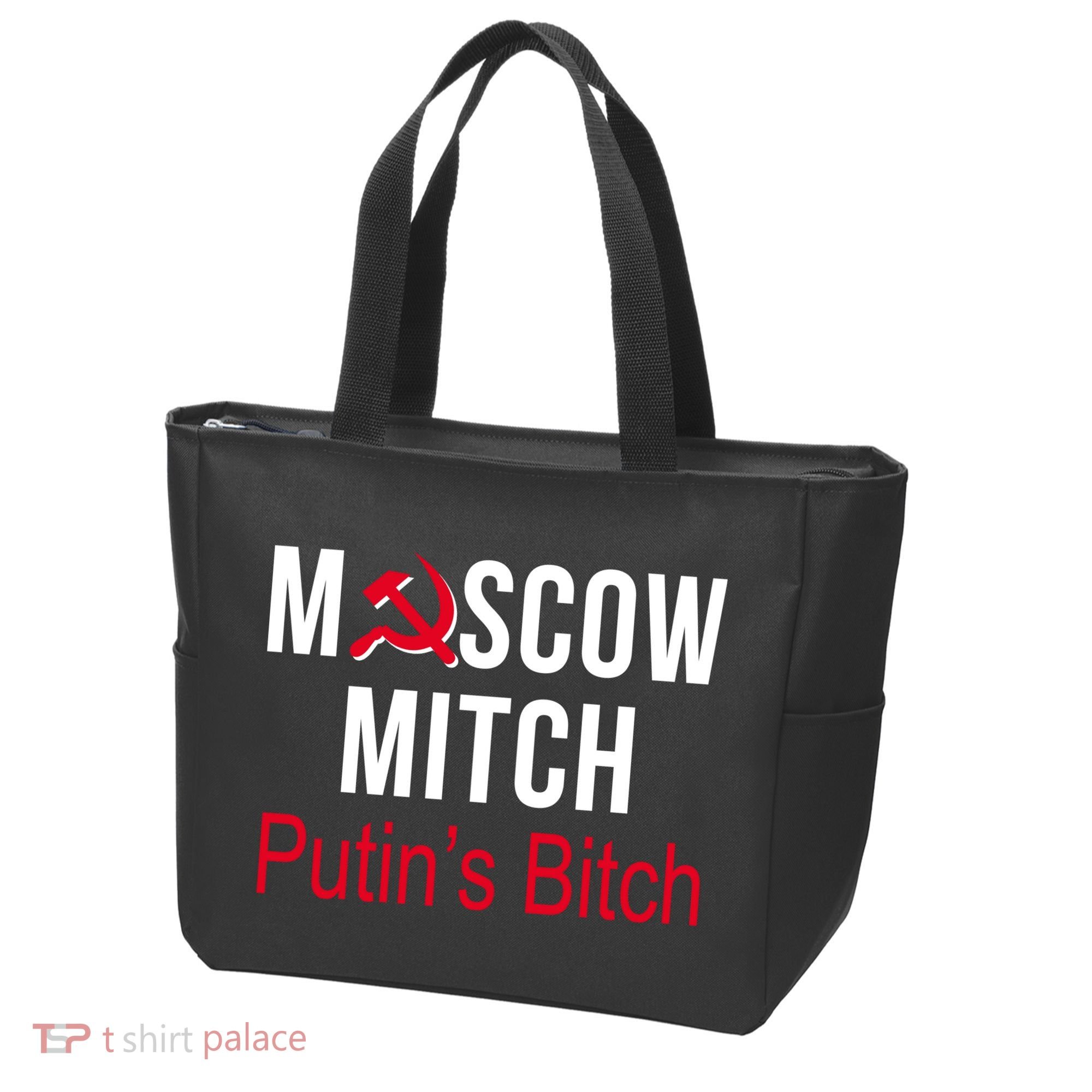 Moscow Mitch Putin's Bitch Tote Bag