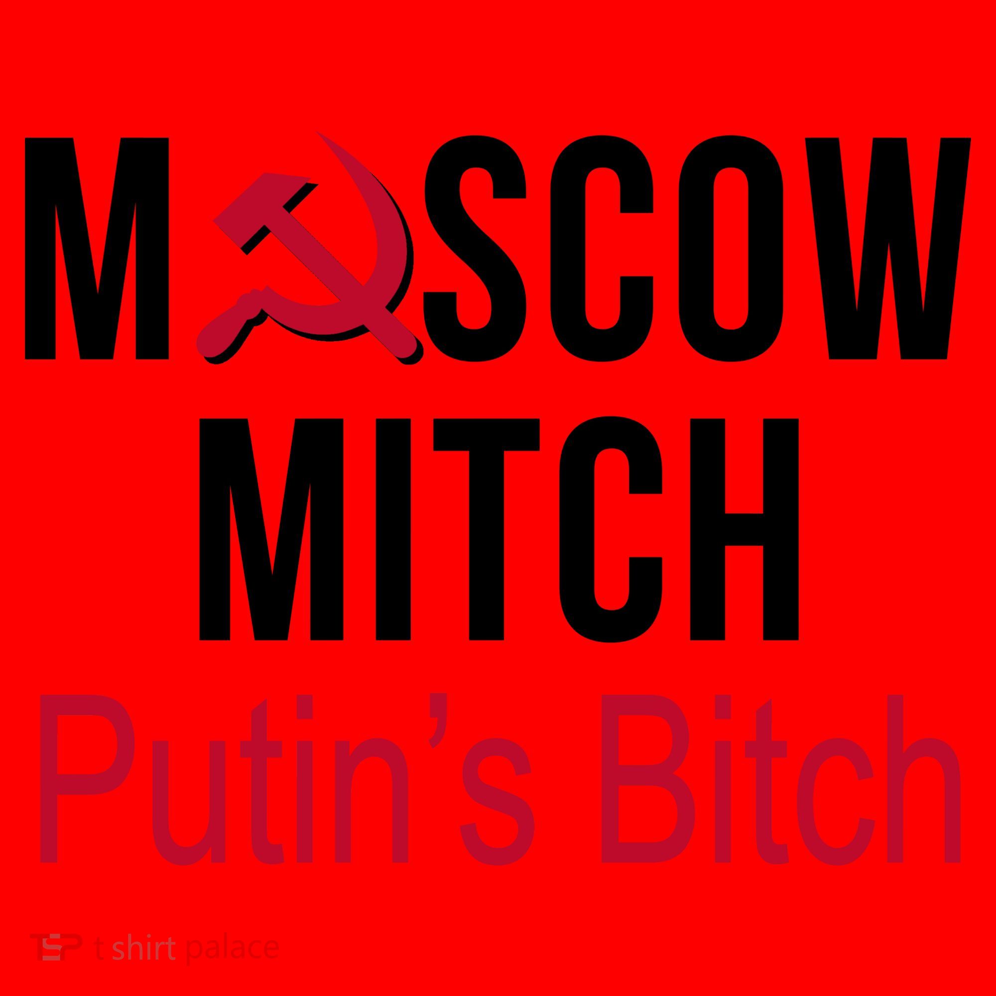 Moscow Mitch Putin's Bitch Santa Hat