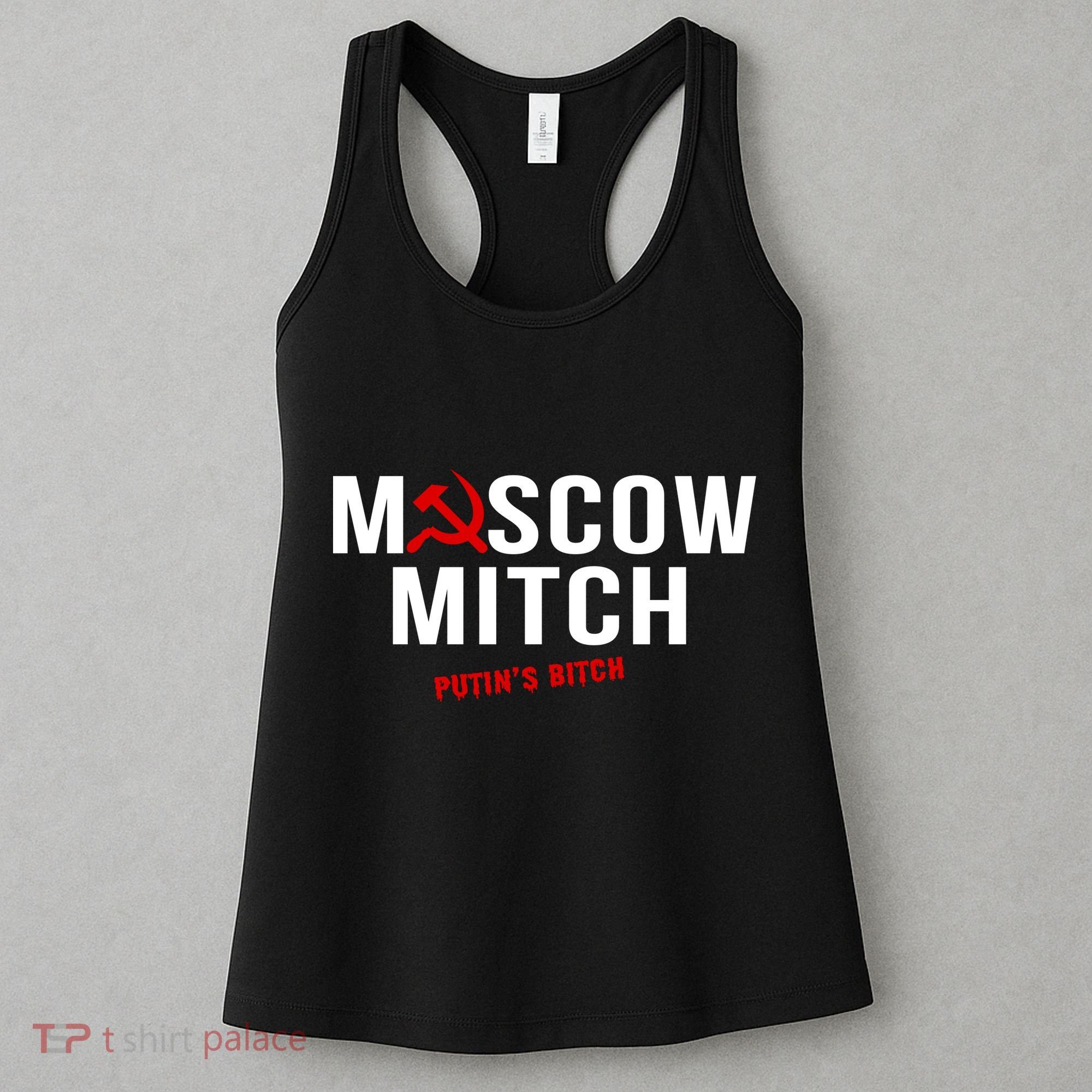 Moscow Mitch Putins Puppet Women's Tank Top