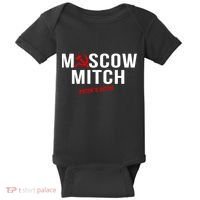 Moscow Mitch Putins Puppet Baby Bodysuit thumb 0