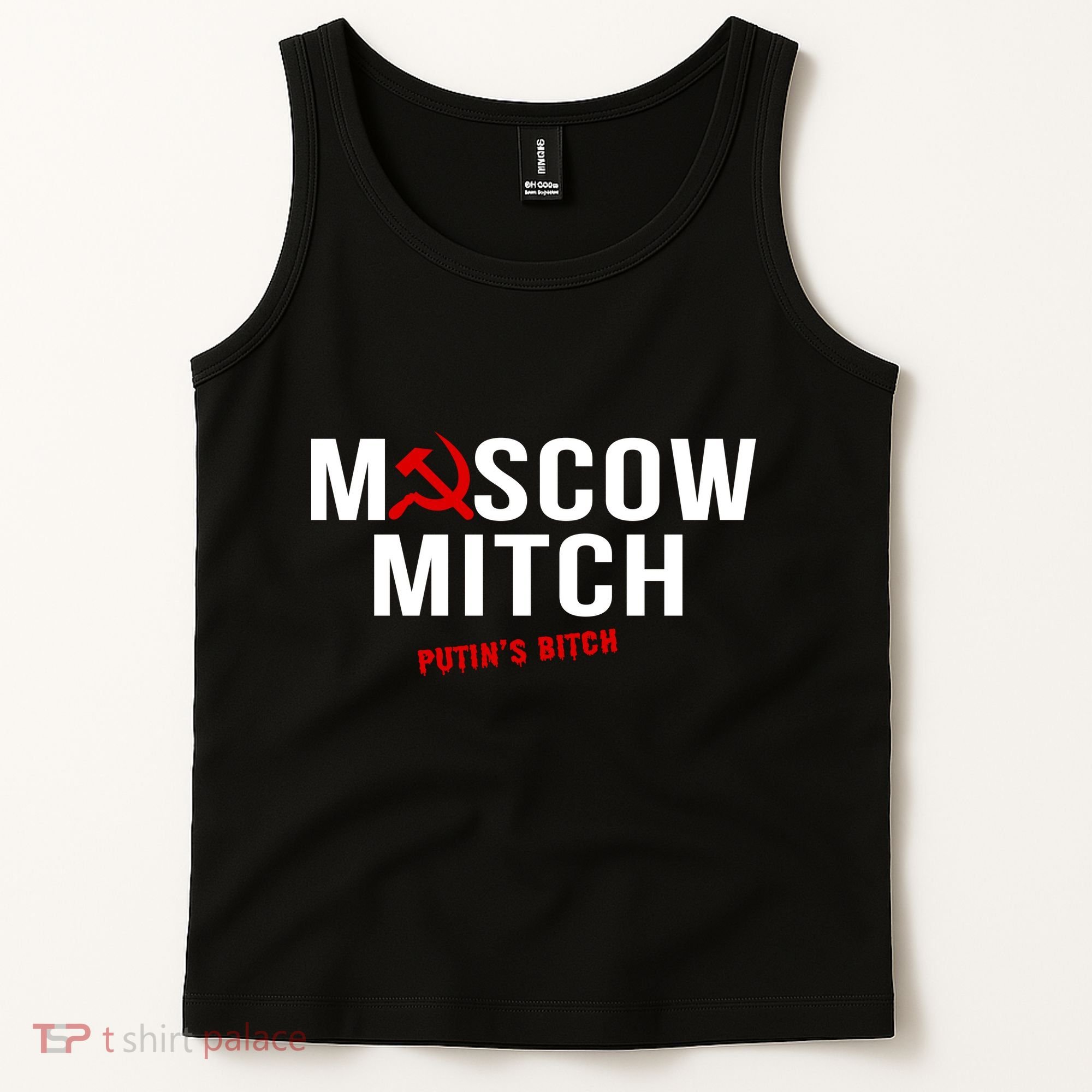 Moscow Mitch Putins Puppet Tank Top