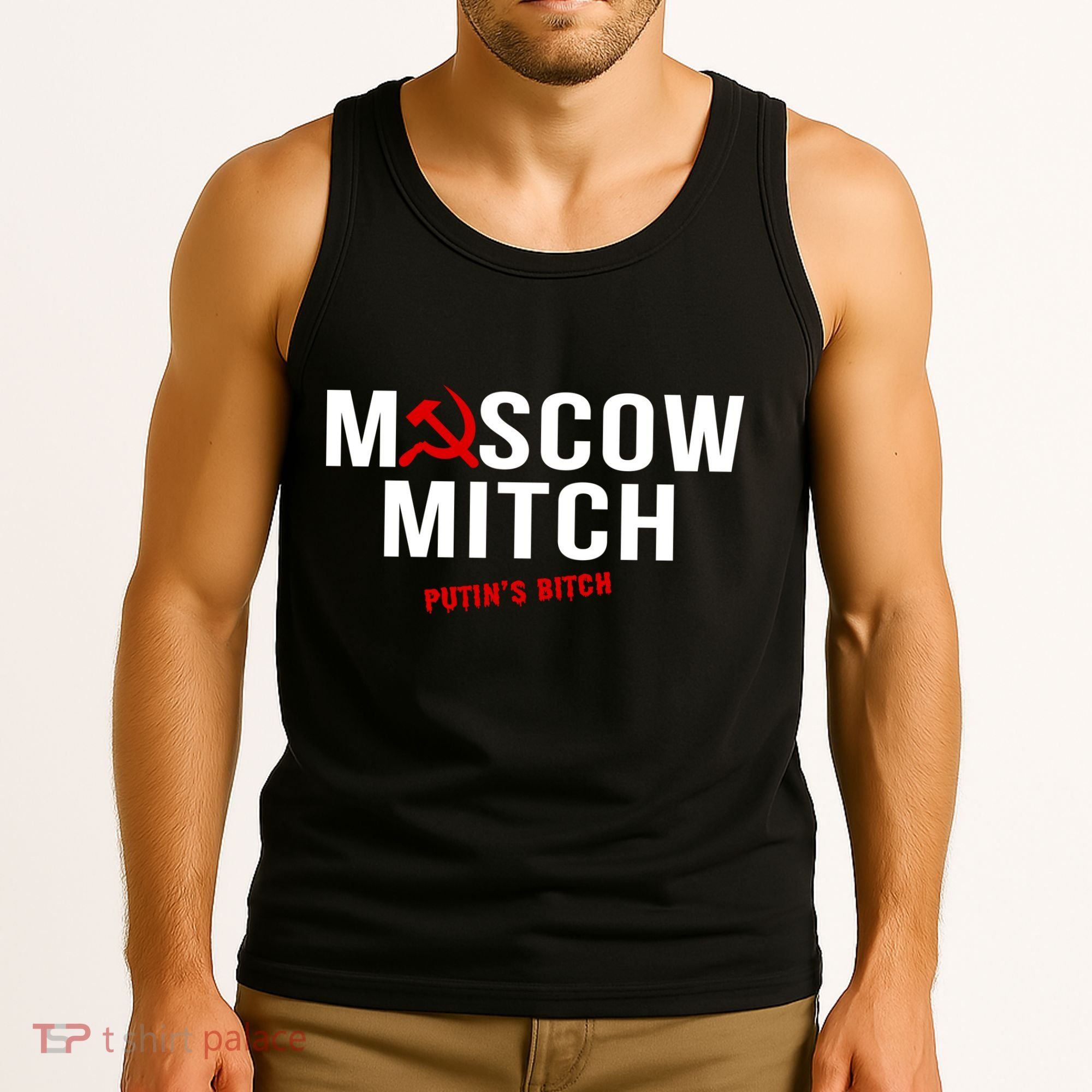 Moscow Mitch Putins Puppet Tank Top