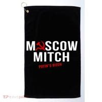 Moscow Mitch Putins Puppet Golf Towel thumb 0