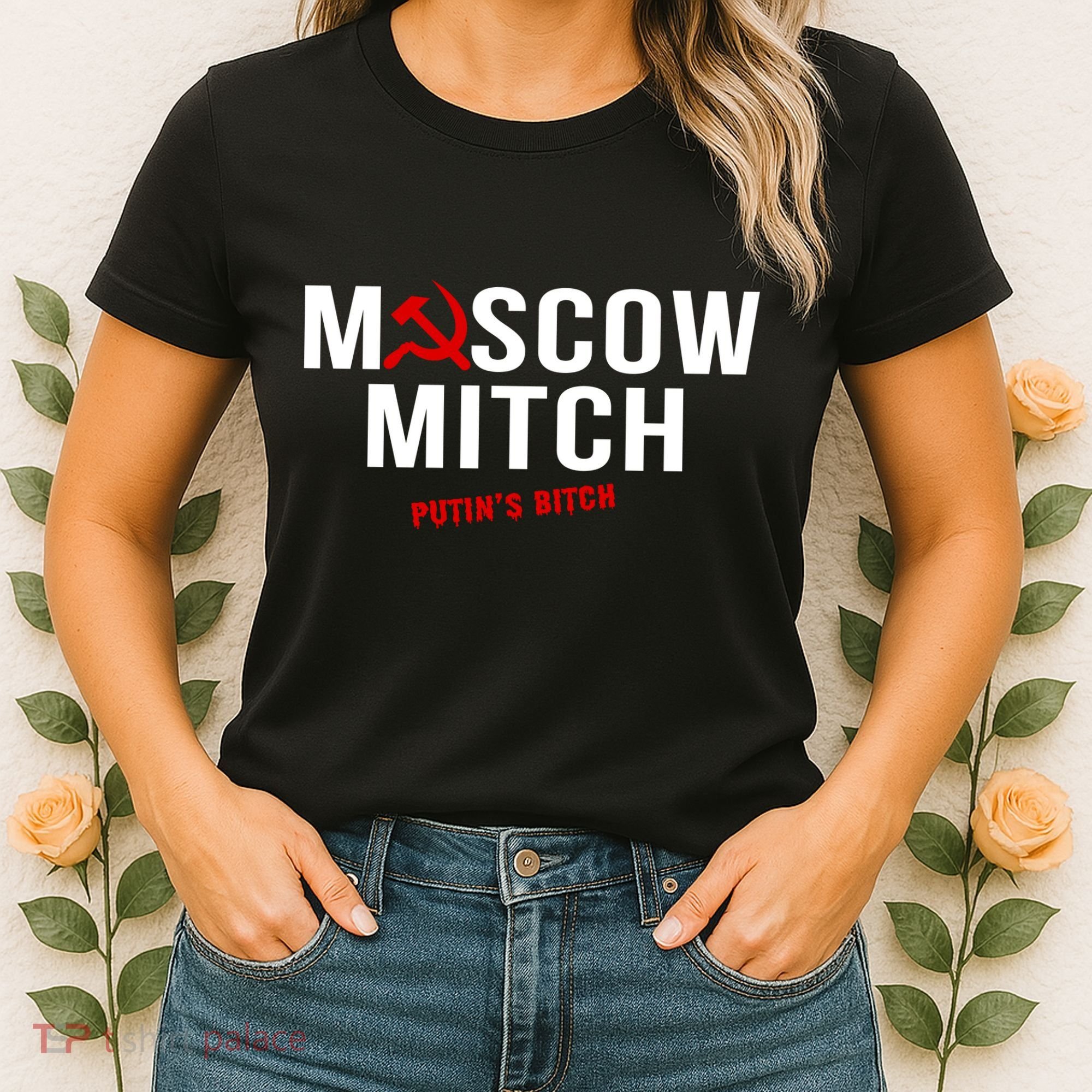 Moscow Mitch Putins Puppet Women's T-Shirt