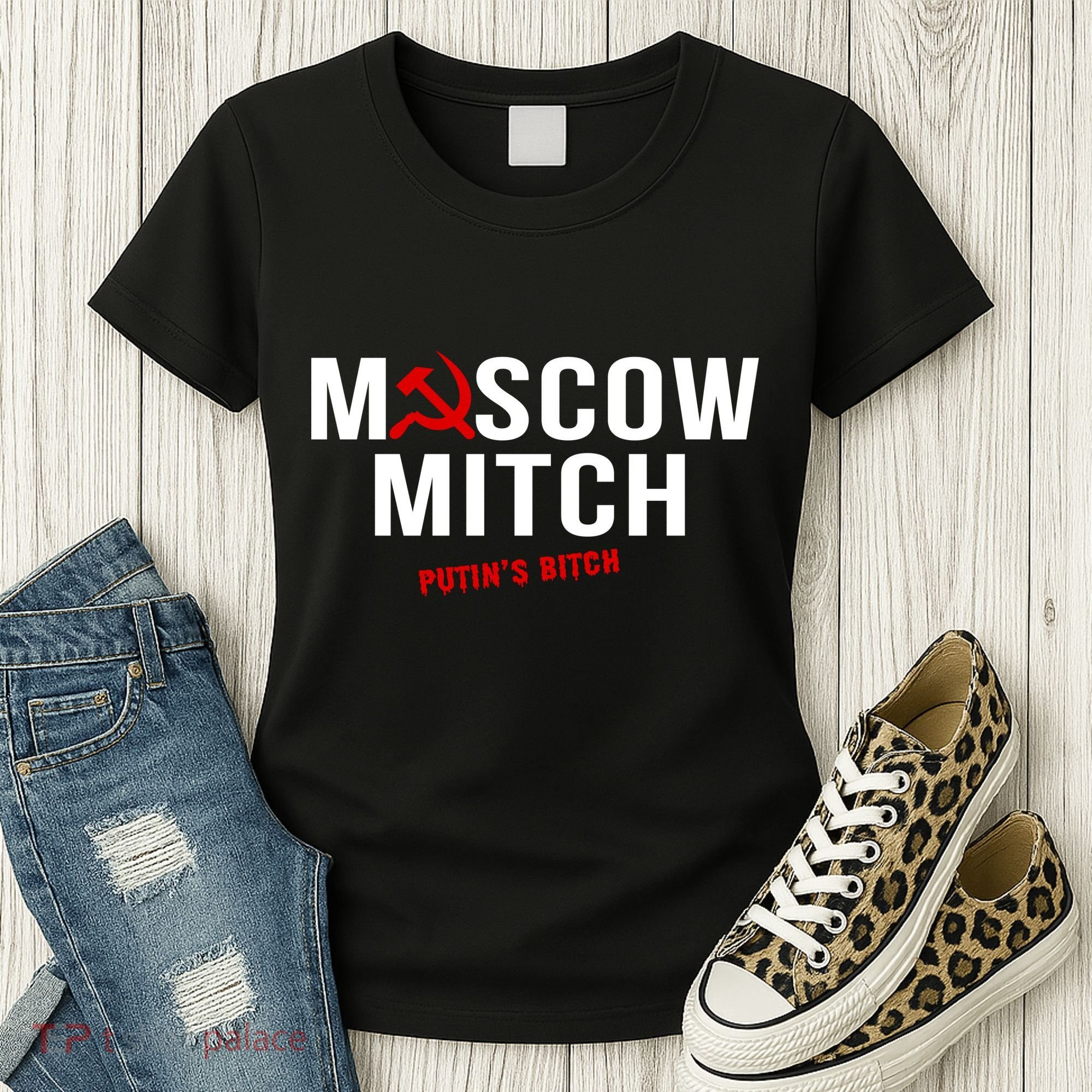 Moscow Mitch Putins Puppet Women's T-Shirt
