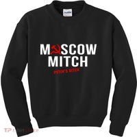 Moscow Mitch Putins Puppet Kids Sweatshirt thumb 0