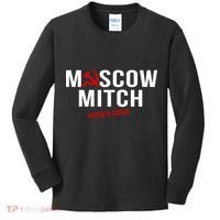 Moscow Mitch Putins Puppet Kids Long Sleeve Shirt thumb 0