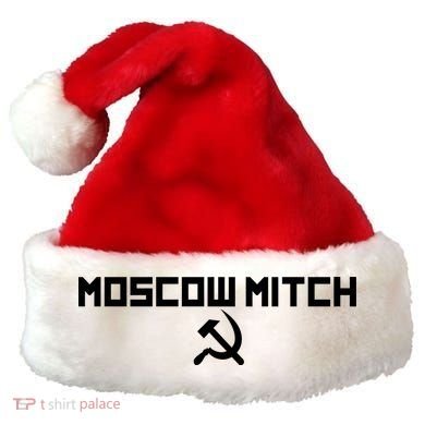 Moscow Mitch Russia Santa Hat
