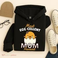 Most Eggcellent Mom Award Hoodie thumb 4