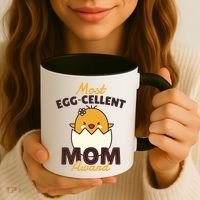 Most Eggcellent Mom Award Coffee Mug thumb 3