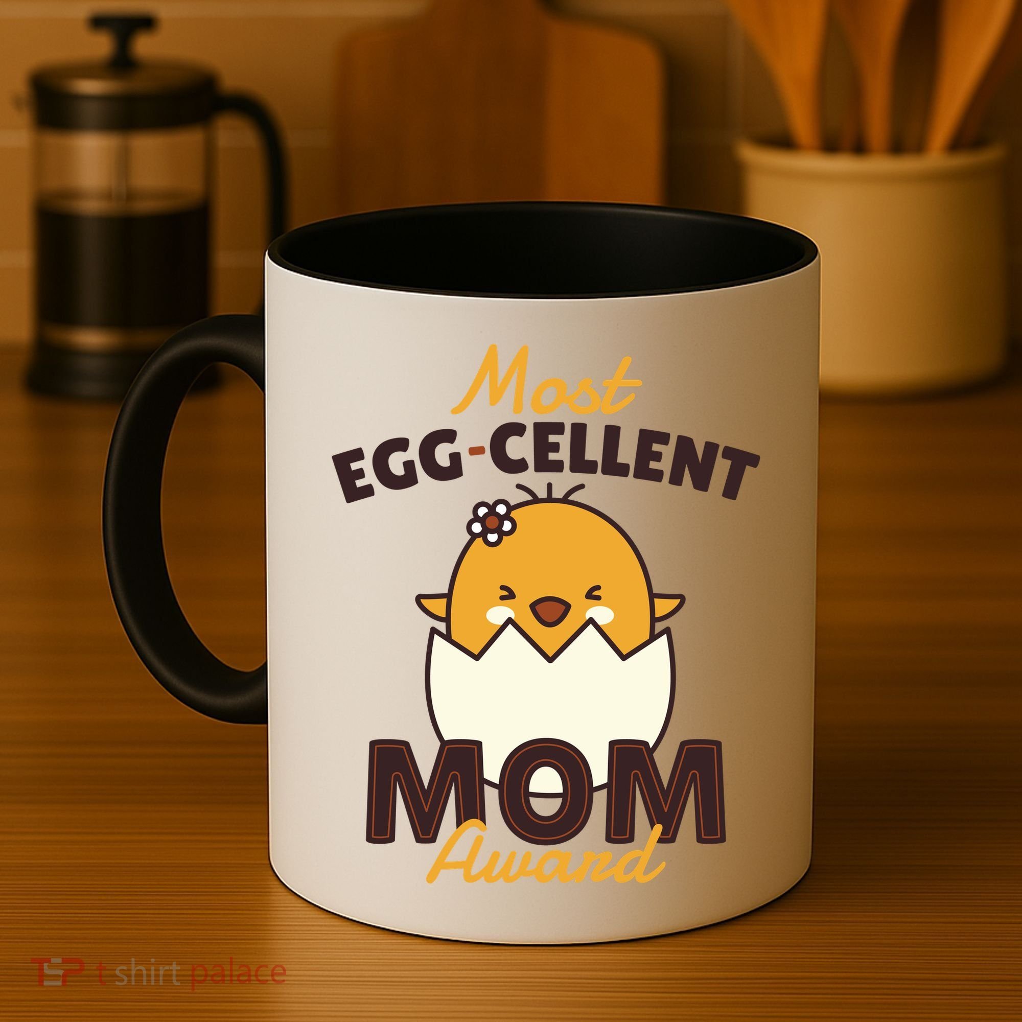 Most Eggcellent Mom Award Coffee Mug
