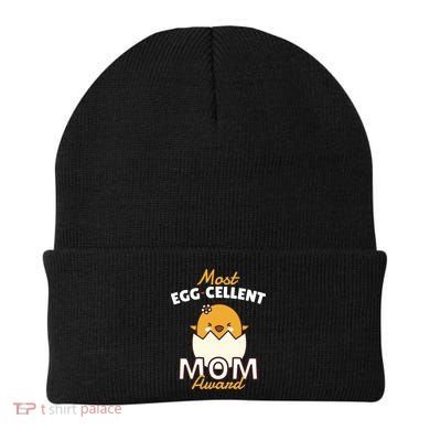 Most Eggcellent Mom Award Beanie