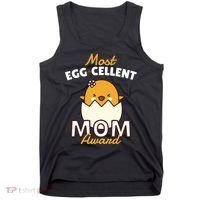 Most Eggcellent Mom Award Tank Top thumb 0