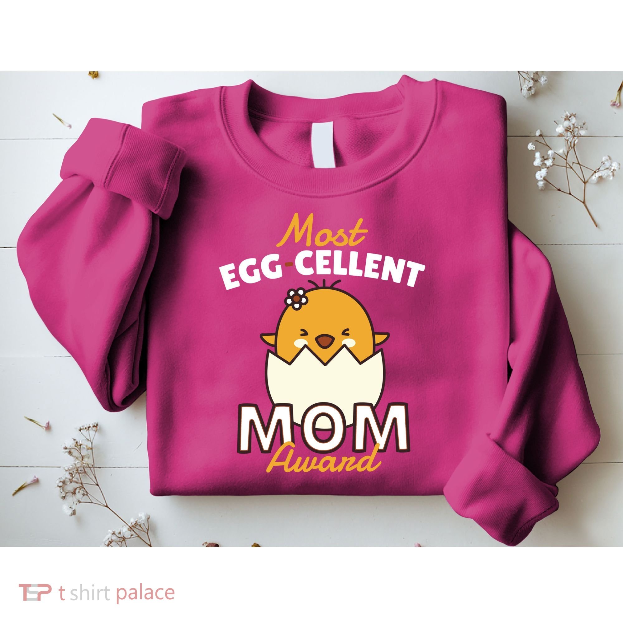 Most Eggcellent Mom Award Sweatshirt