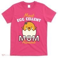 Most Eggcellent Mom Award T-Shirt thumb 0