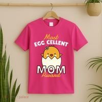 Most Eggcellent Mom Award T-Shirt thumb 2