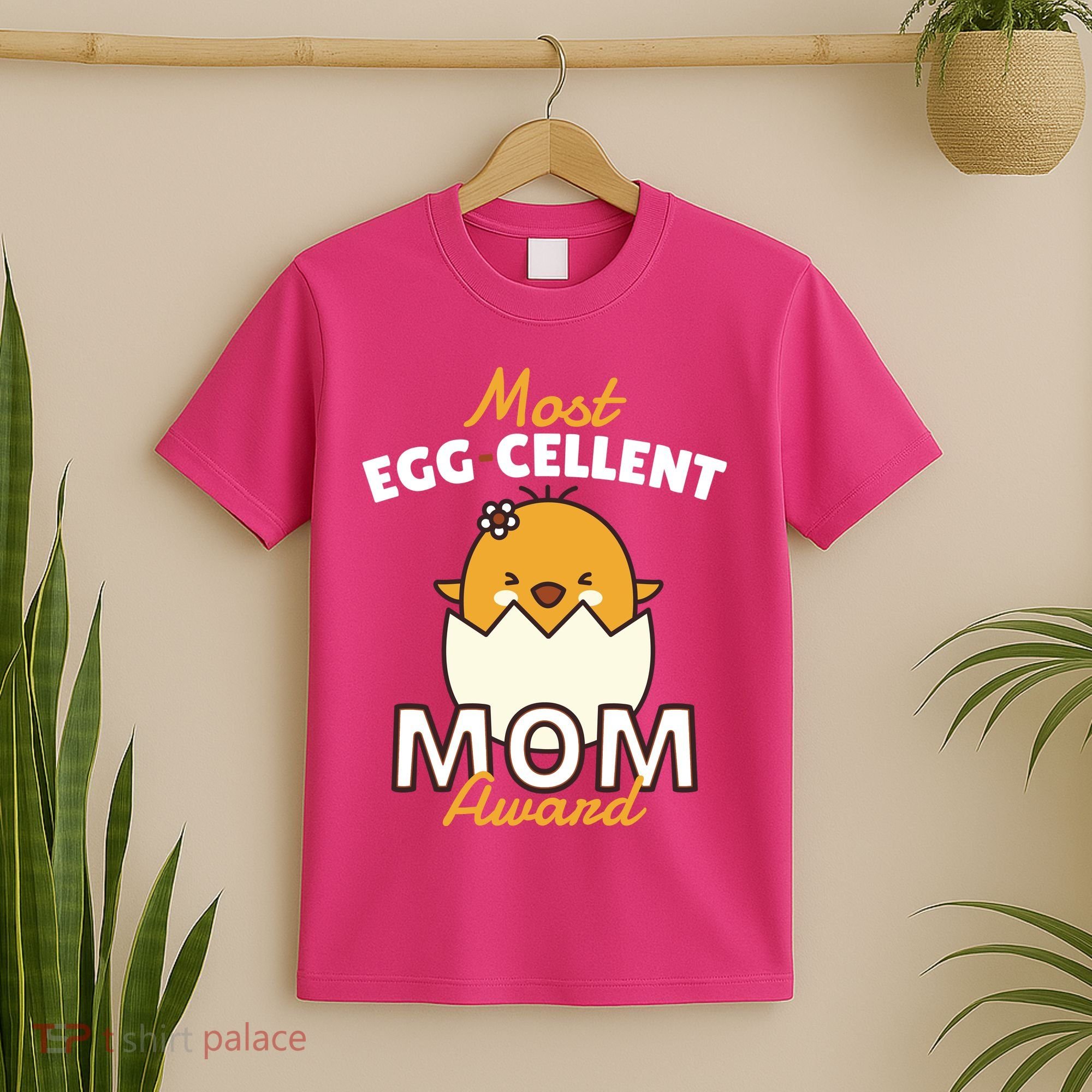 Most Eggcellent Mom Award T-Shirt