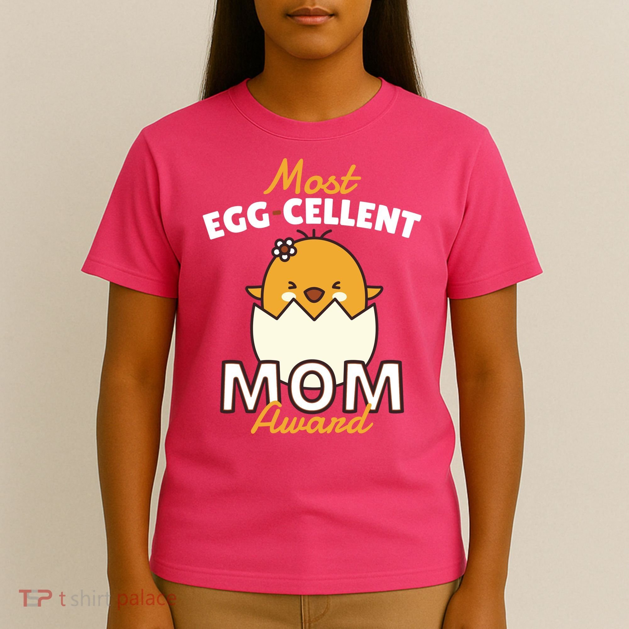 Most Eggcellent Mom Award T-Shirt