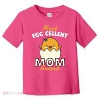 Most Eggcellent Mom Award Toddler T-Shirt thumb 0