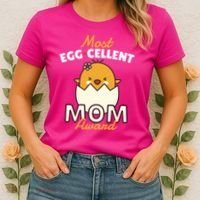 Most Eggcellent Mom Award Women's T-Shirt thumb 2