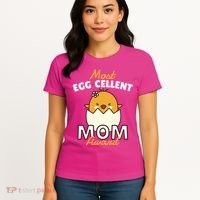 Most Eggcellent Mom Award Women's T-Shirt thumb 4