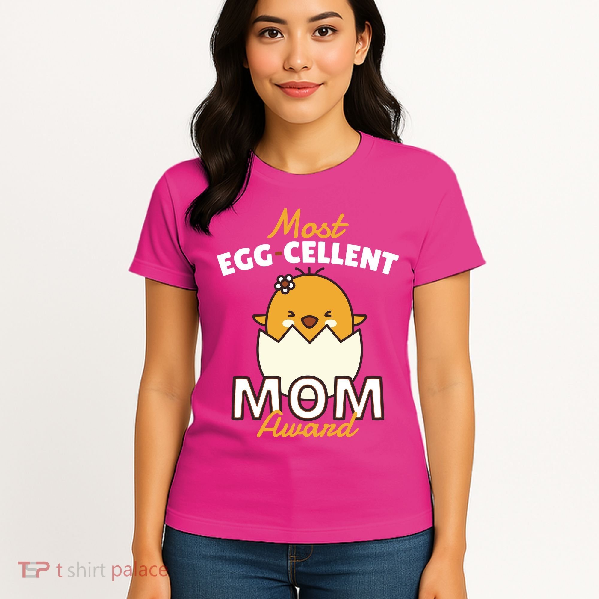 Most Eggcellent Mom Award Women's T-Shirt