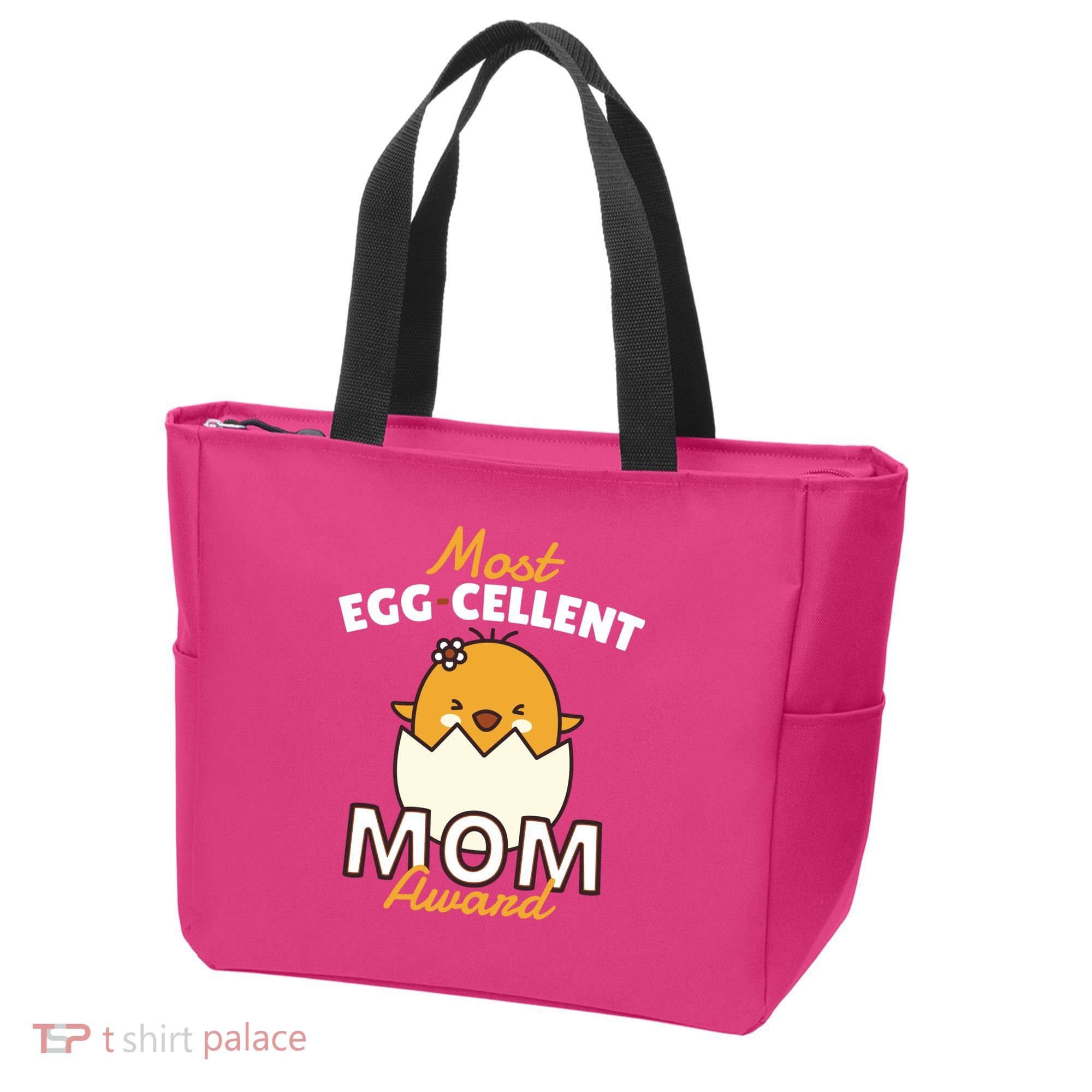 Most Eggcellent Mom Award Tote Bag