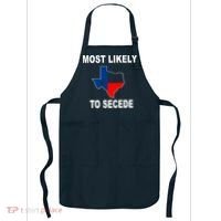 Most Likely To Secede Texas Apron thumb 0