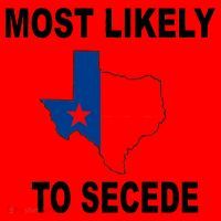 Most Likely To Secede Texas Santa Hat thumb 1