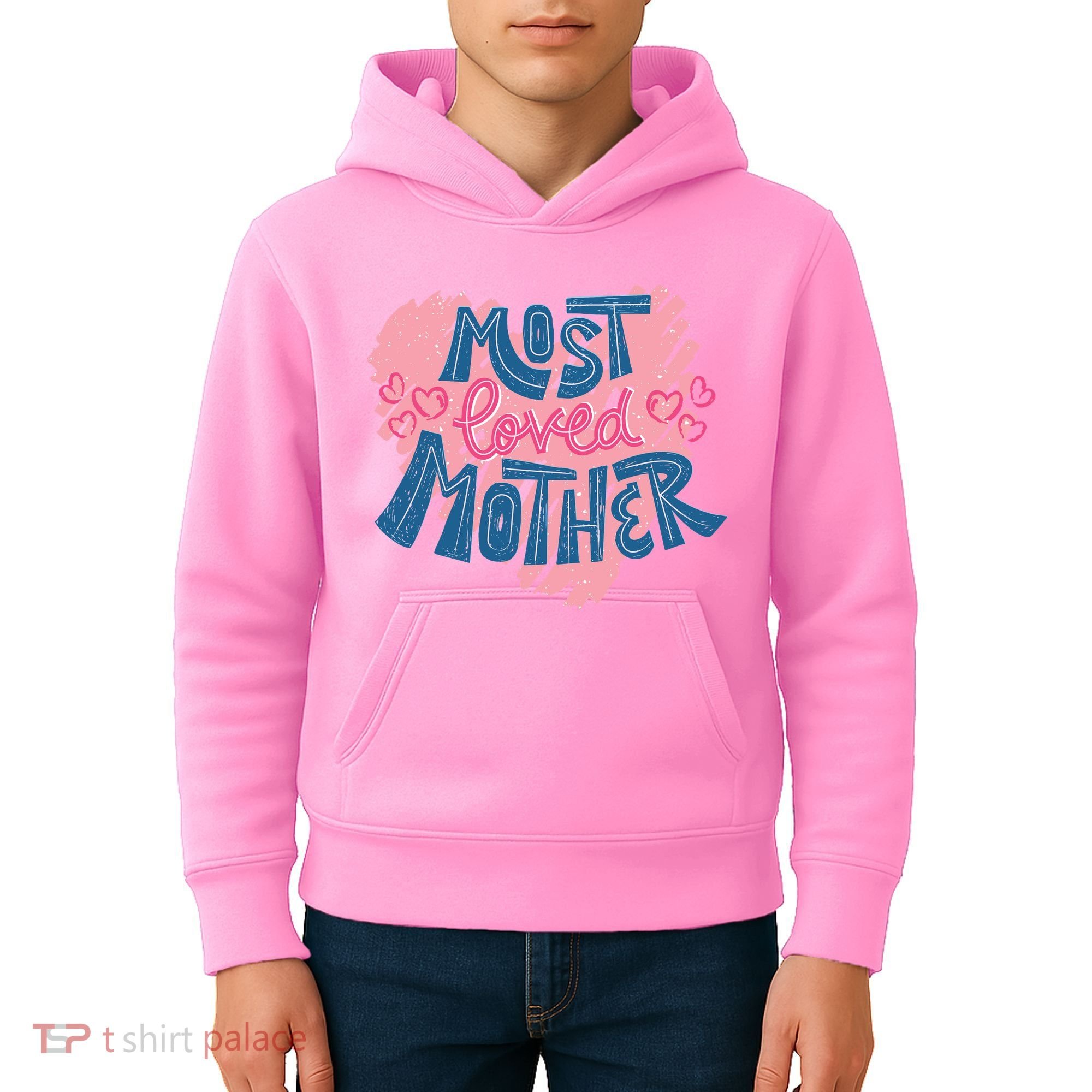 Most Loved Mother Kids Hoodie