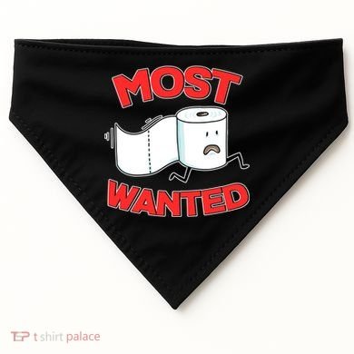 Most Wanted Toilet Paper USA-Made Doggie Bandana