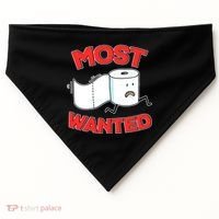 Most Wanted Toilet Paper USA-Made Doggie Bandana thumb 0