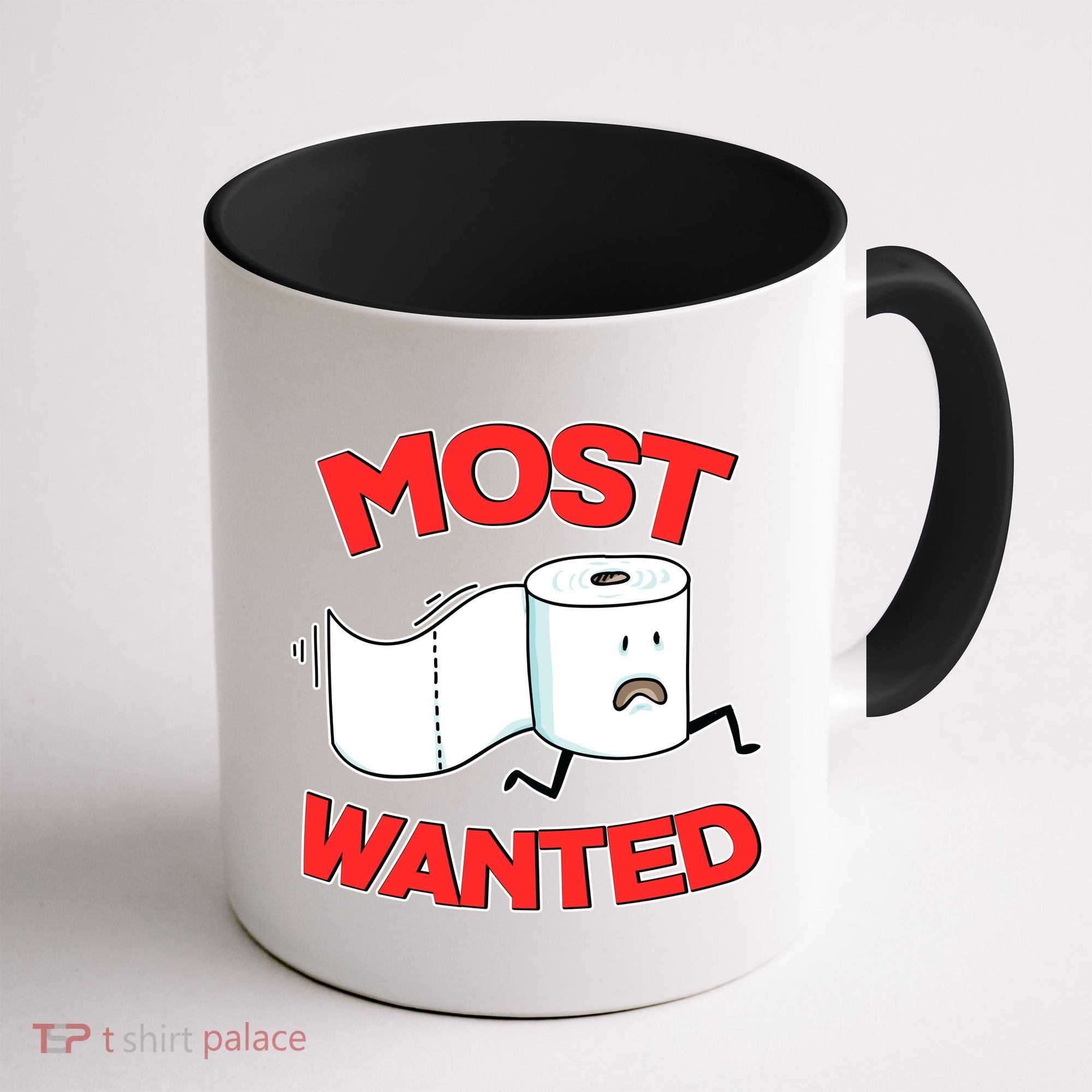 Most Wanted Toilet Paper Coffee Mug