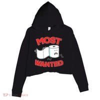Most Wanted Toilet Paper Crop Fleece Hoodie thumb 0