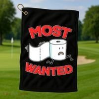 Most Wanted Toilet Paper Golf Towel thumb 1