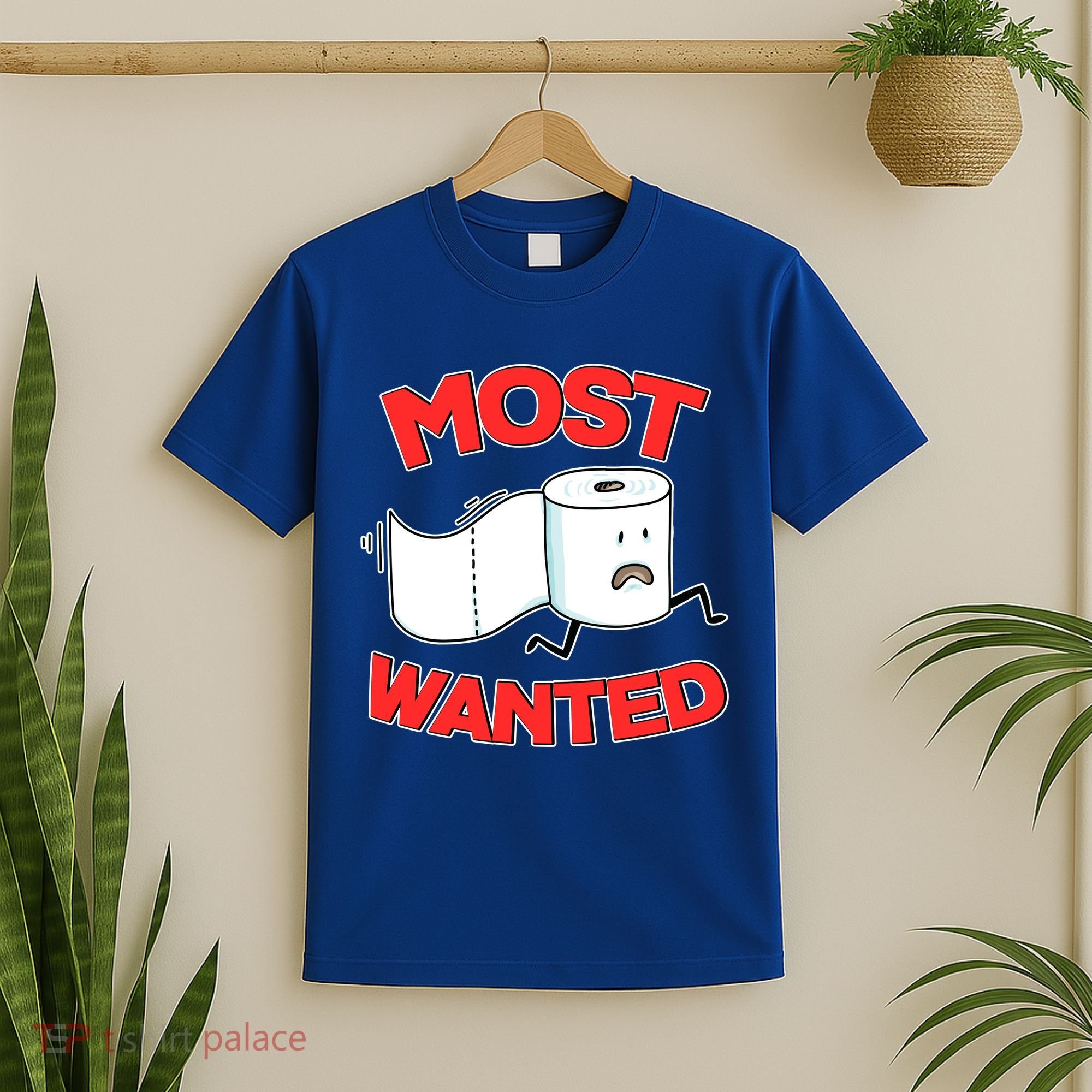 Most Wanted Toilet Paper T-Shirt